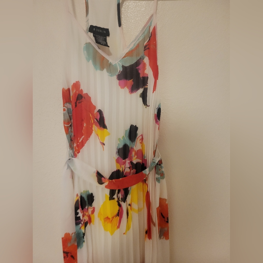 B DARLING dress Blooming Floral  Maxi Dress NWOT 3/4